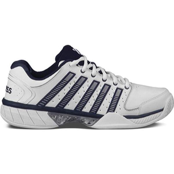 Shop K Swiss Men S Hypercourt Express Ltr Tennis Shoe White Navy