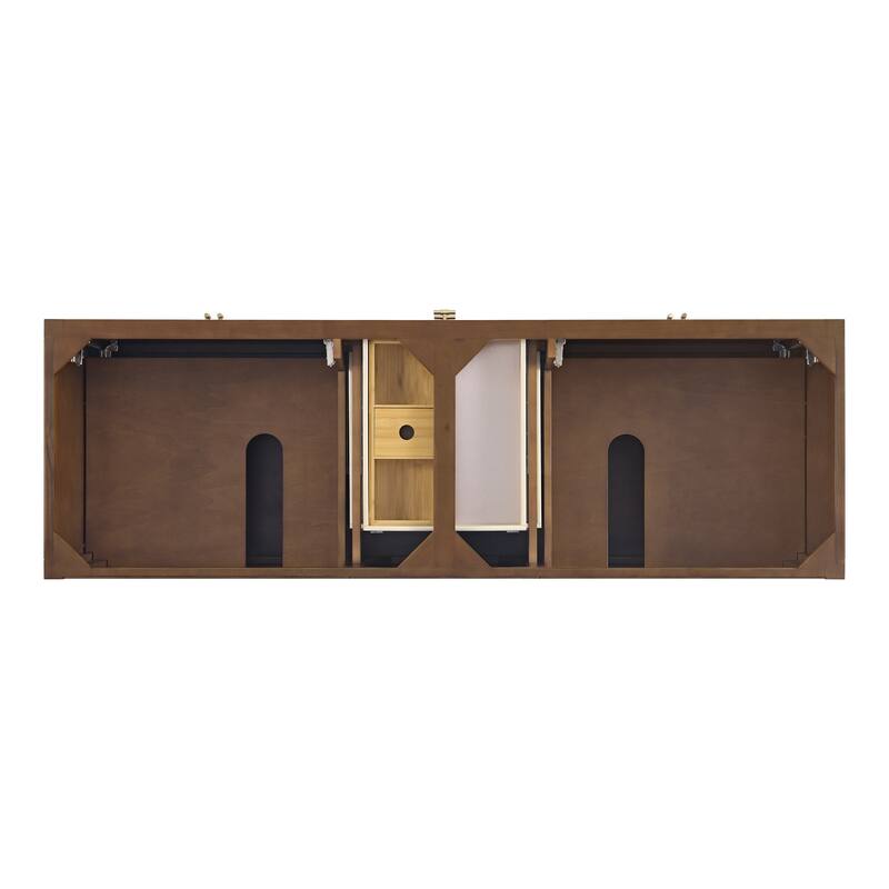James Martin Vanities 485-V72 Myrrin 72" Double Basin Wood Vanity