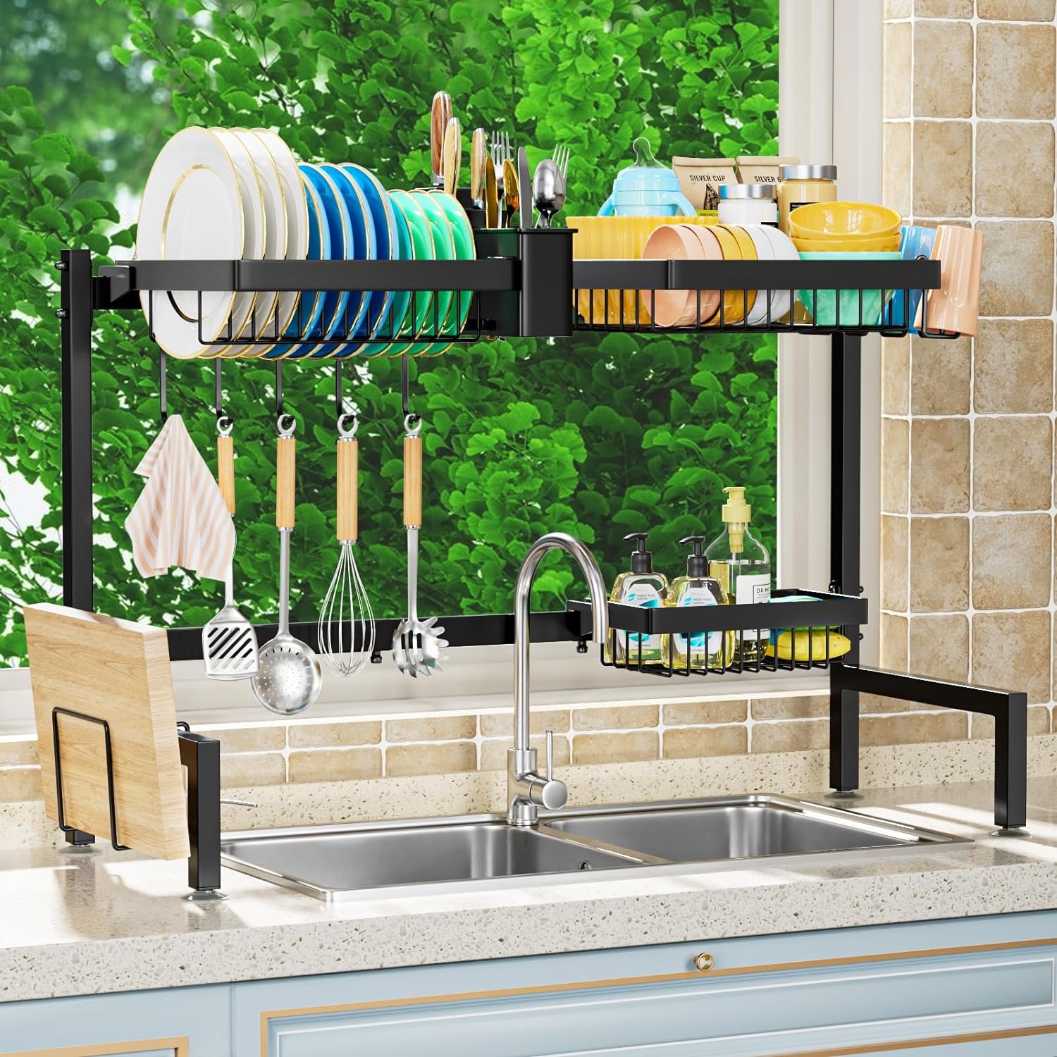 Bed bath and beyond hotsell over the sink shelf