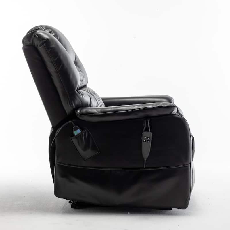 Massage Recliner Power Lift Recliner Chair,Theater Padded Seat