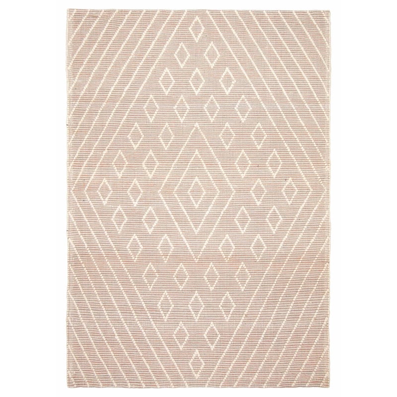 ECARPETGALLERY Braid weave Sienna Cream Wool Rug - 6'0 x 8'8 - Cream - 6'0 x 8'8