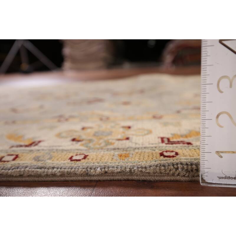 Oushak Oriental Accent Rug Handmade Wool Carpet - 3'4" x 5'1"