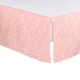preview thumbnail 4 of 2, The Peanutshell Aflutter Pink/Aqua/Gold 3 Piece Baby Crib Bedding Set
