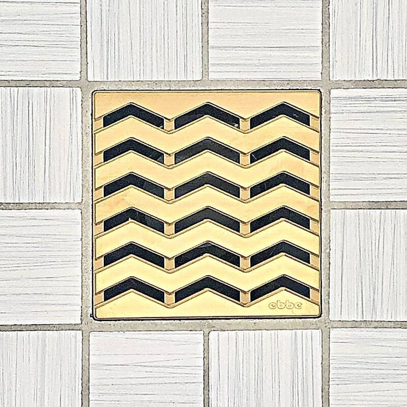 Ebbe America E4816-BG TREND - Brushed Gold - Unique Drain Cover