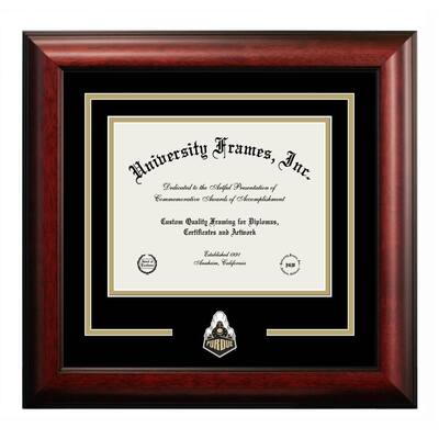 Purdue University 9.625w x 7.625h Spirit Diploma Frame