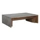 preview thumbnail 3 of 4, Uttermost Vail Gray Elm Coffee Table