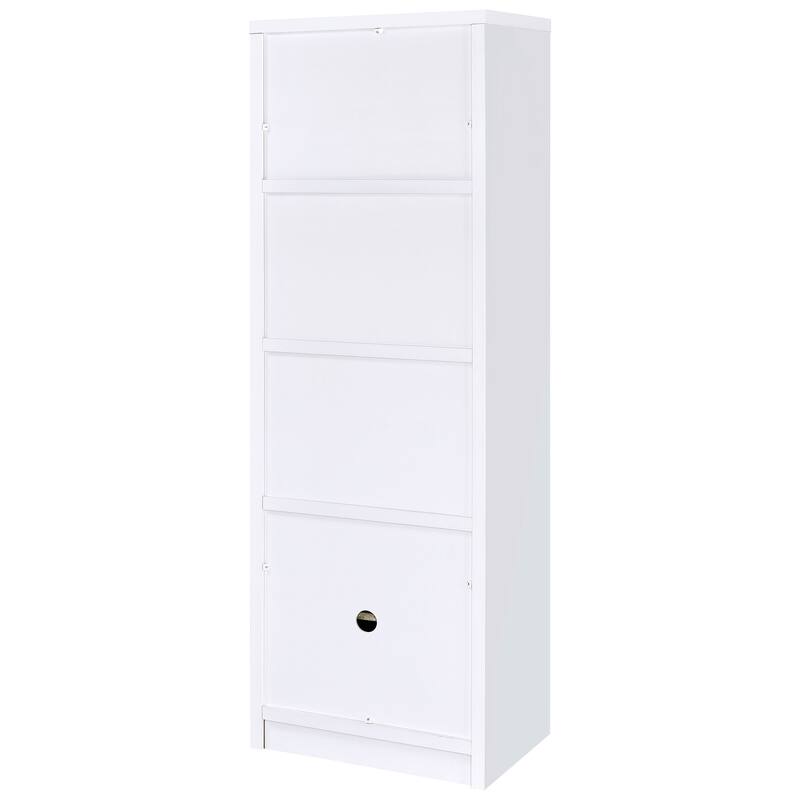 Laughlin 3-Shelf Engineered Wood Media Tower