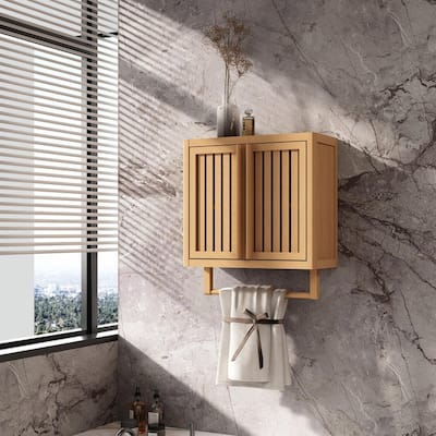 Bamboo Wall-Mounted Cabinet