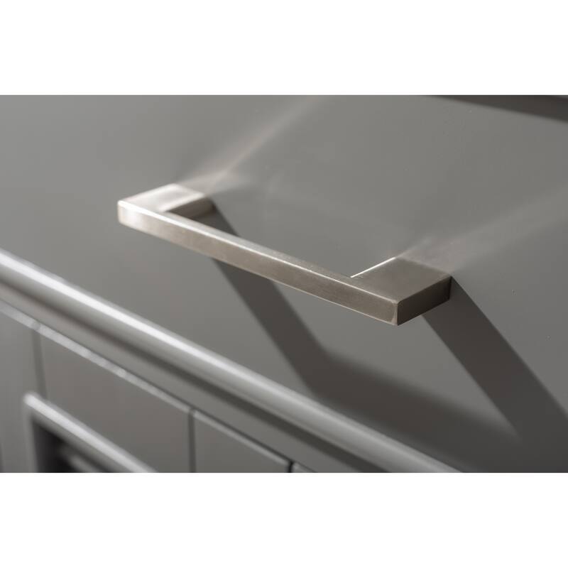 Design Element Cameron 24" Single Sink Vanity In Gray
