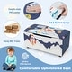 preview thumbnail 10 of 31, Costway Kids Upholstered Storage Ottoman Bench Versatile Toy Chest - See Details
