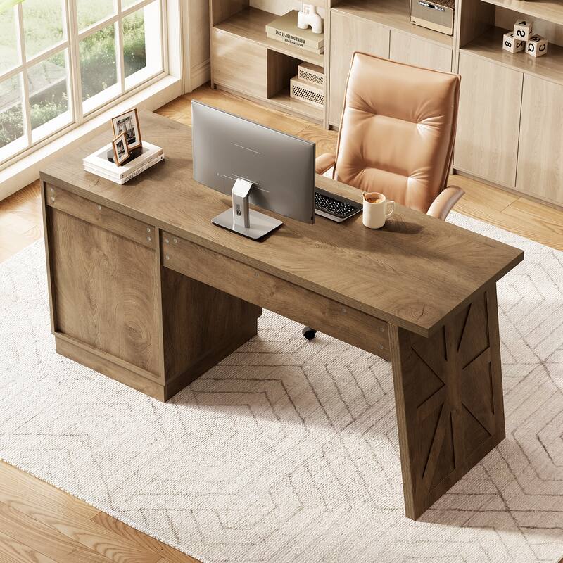 Computer Desk with Drawers