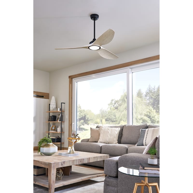 Imari 65-inch LED Ceiling Fan (3-finish options)