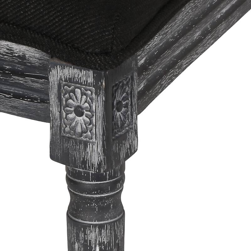 Accent Chair Vanity Chair with Wood Frame, Vintage Upholstered Chair Dressing Chair Office Chair Set of 2