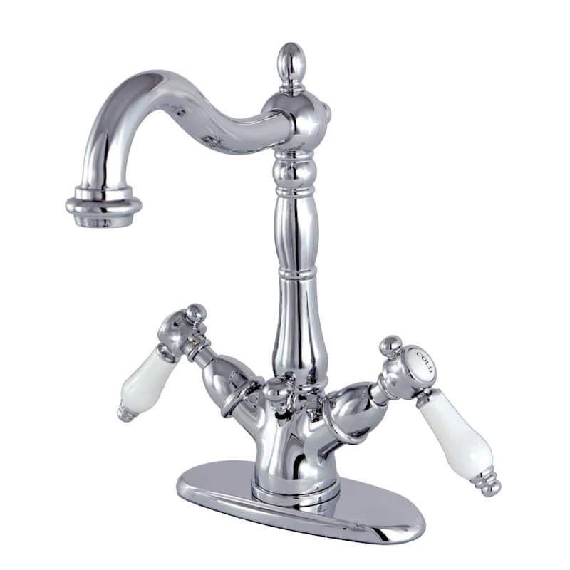 Kingston Brass Bel Air Centerset Bathroom Faucet - Includes Metal - Chrome