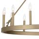 Acroma 15 Light 40 In Modern Farmhouse Wagon Wheel Chandelier-UL