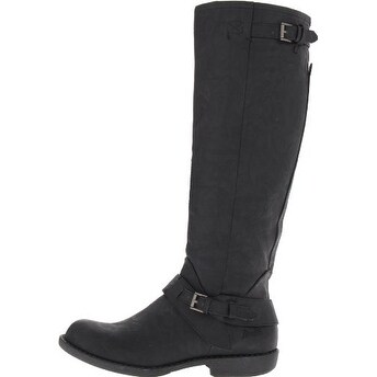 Blowfish Womens Arvonne Leather Almond Toe Knee High Fashion Boots