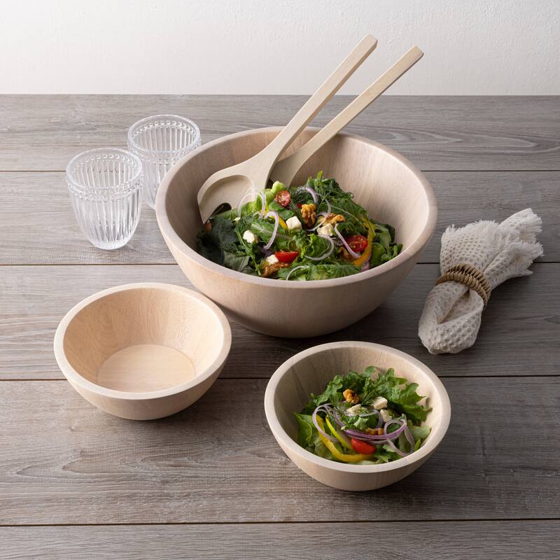 Noritake Hammock Wood Salad Servers