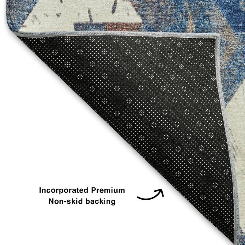 Premium Washable Super Soft Global Imprints Mayfield Rug