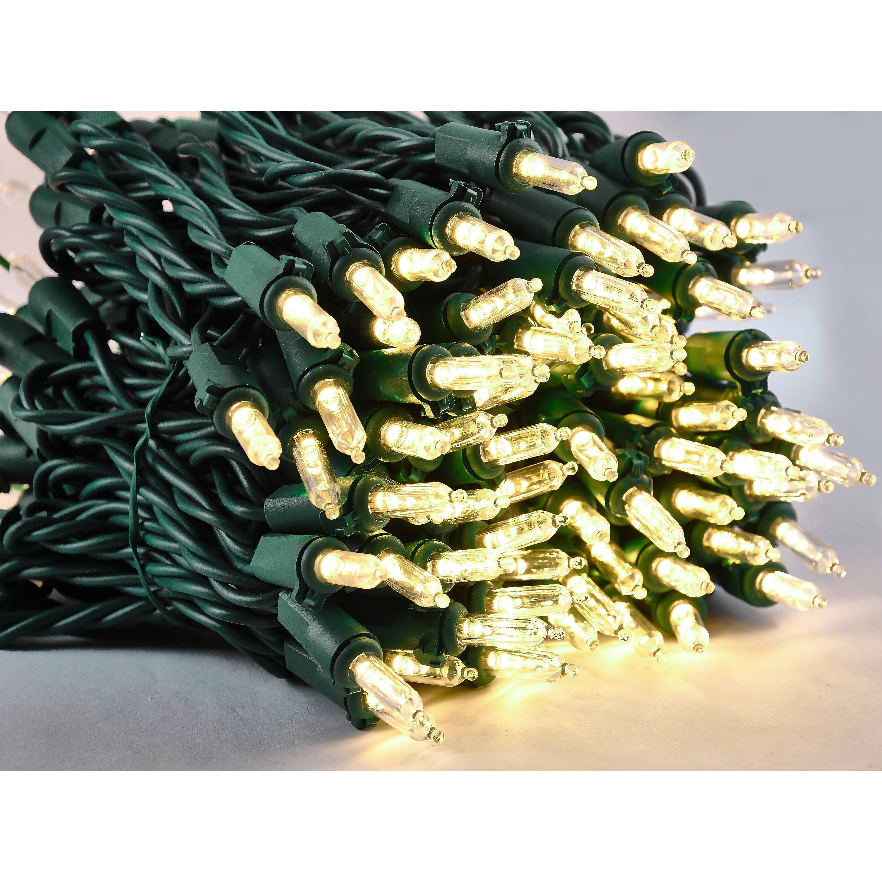 Joiedomi 38.7Ft Warm White Polyester 150 Count LED Christmas