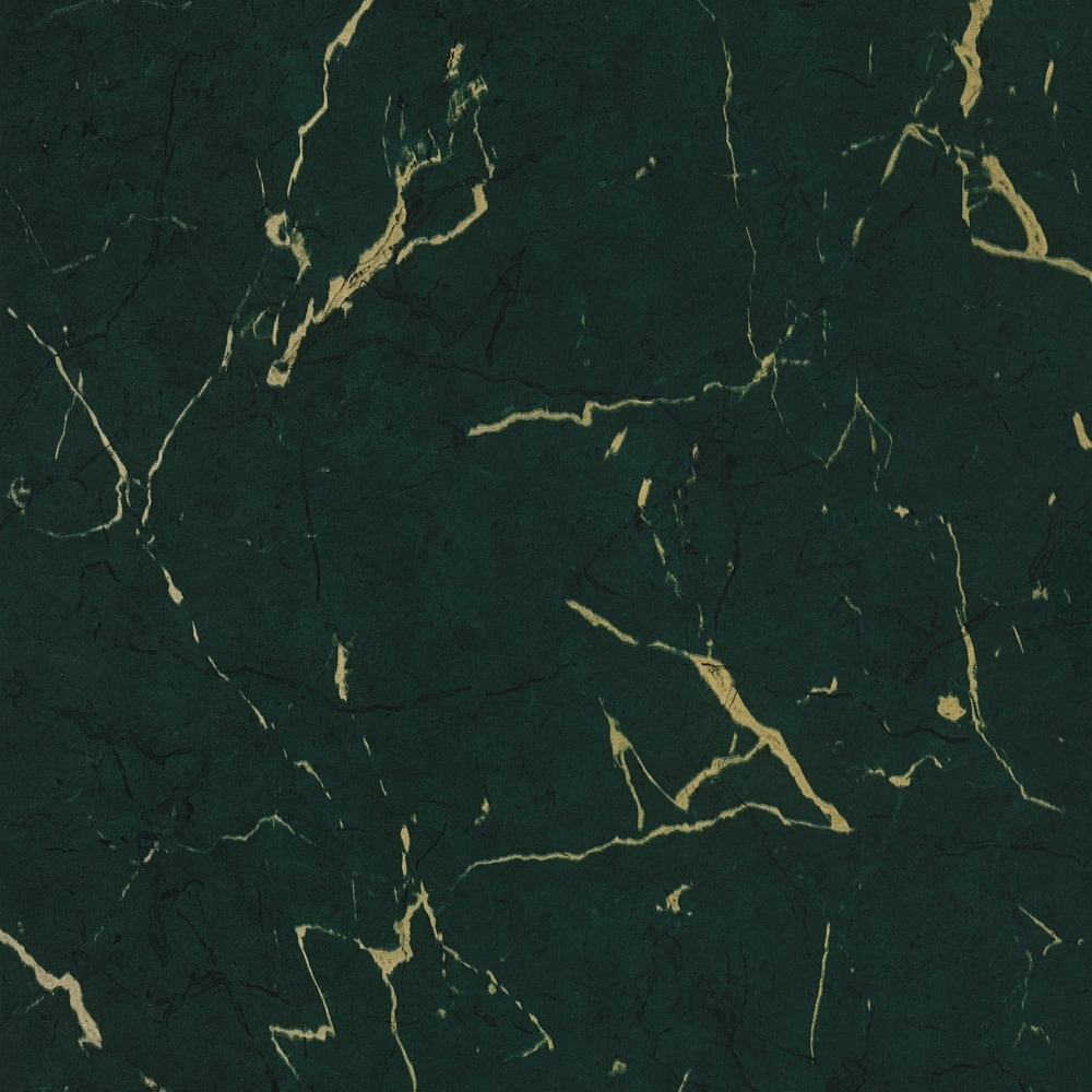 Galerie Wallcoverings Bricks and More Collection Luxurious Metallic Marble Metallic Finish Vinyl on Non-woven Wallpaper Roll