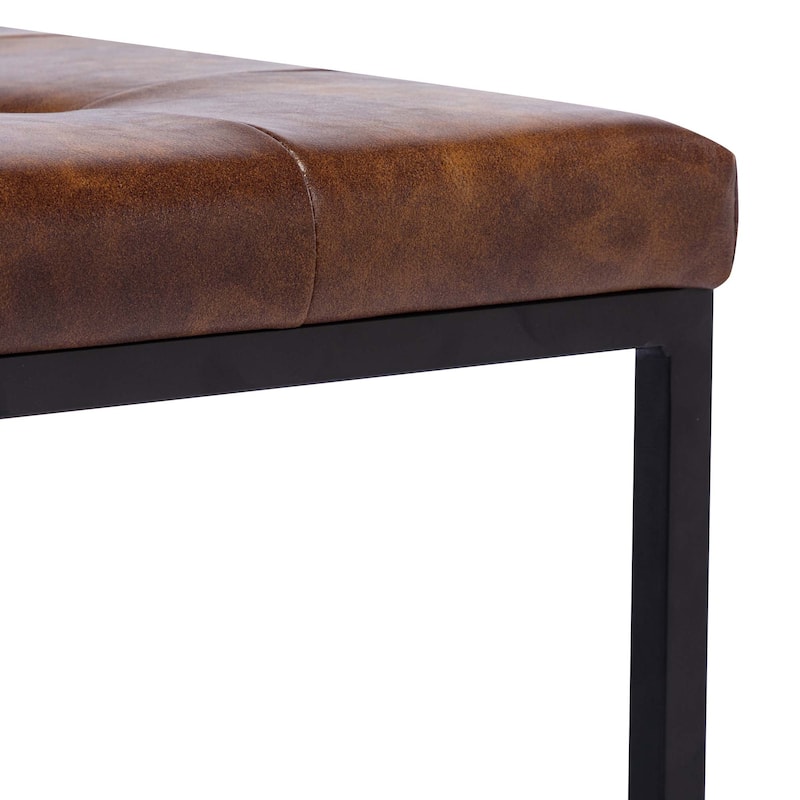 Square Ottoman Coffee Table 28"L x 28"D x 17"H