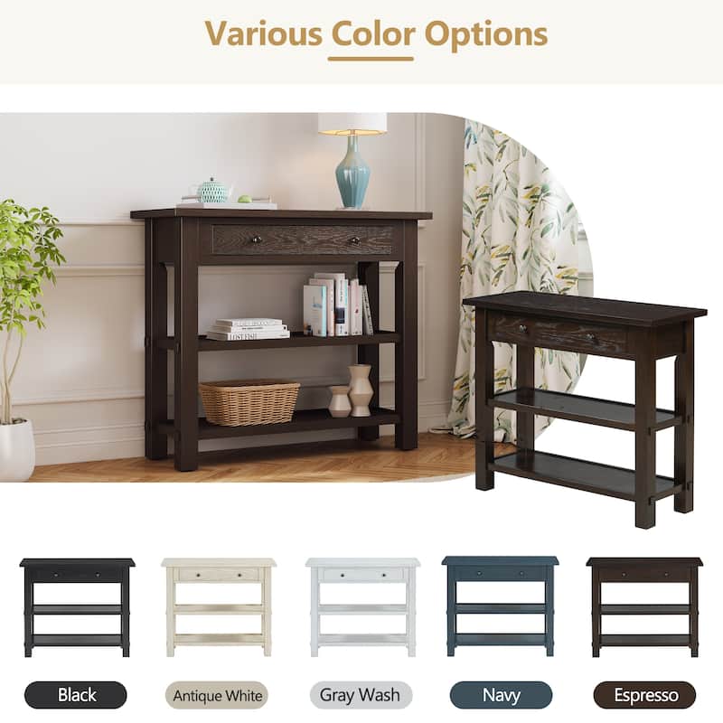Entryway Table with Storage