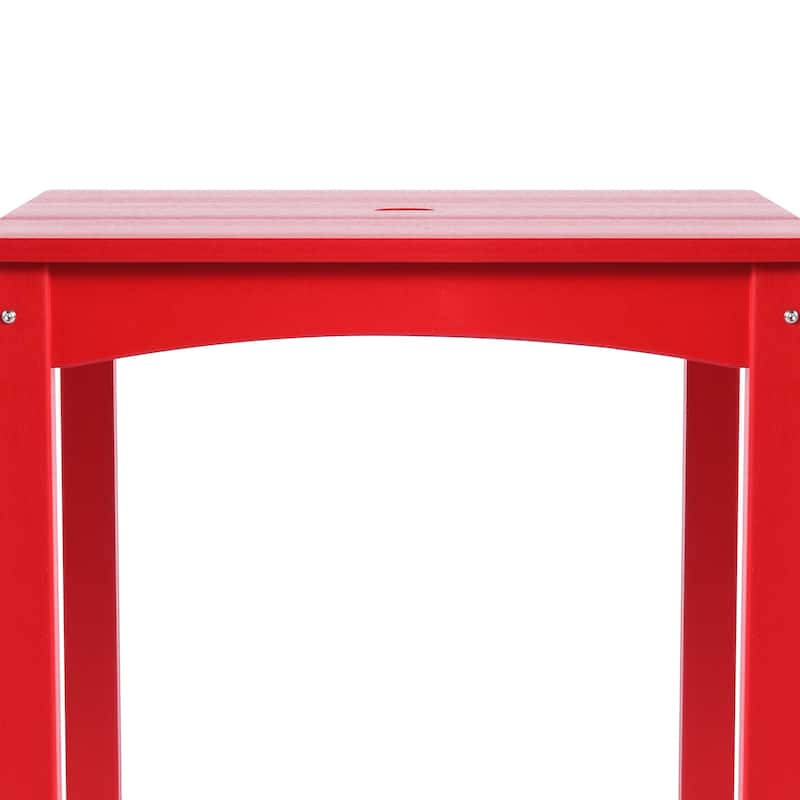 Polytrends Garden Party Kids Outdoor 24" Dining Table