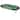 vidaXL 9-Player Folding Poker Table 3 Fold Oval Green - 81.1" x 41.7" x 29.9"