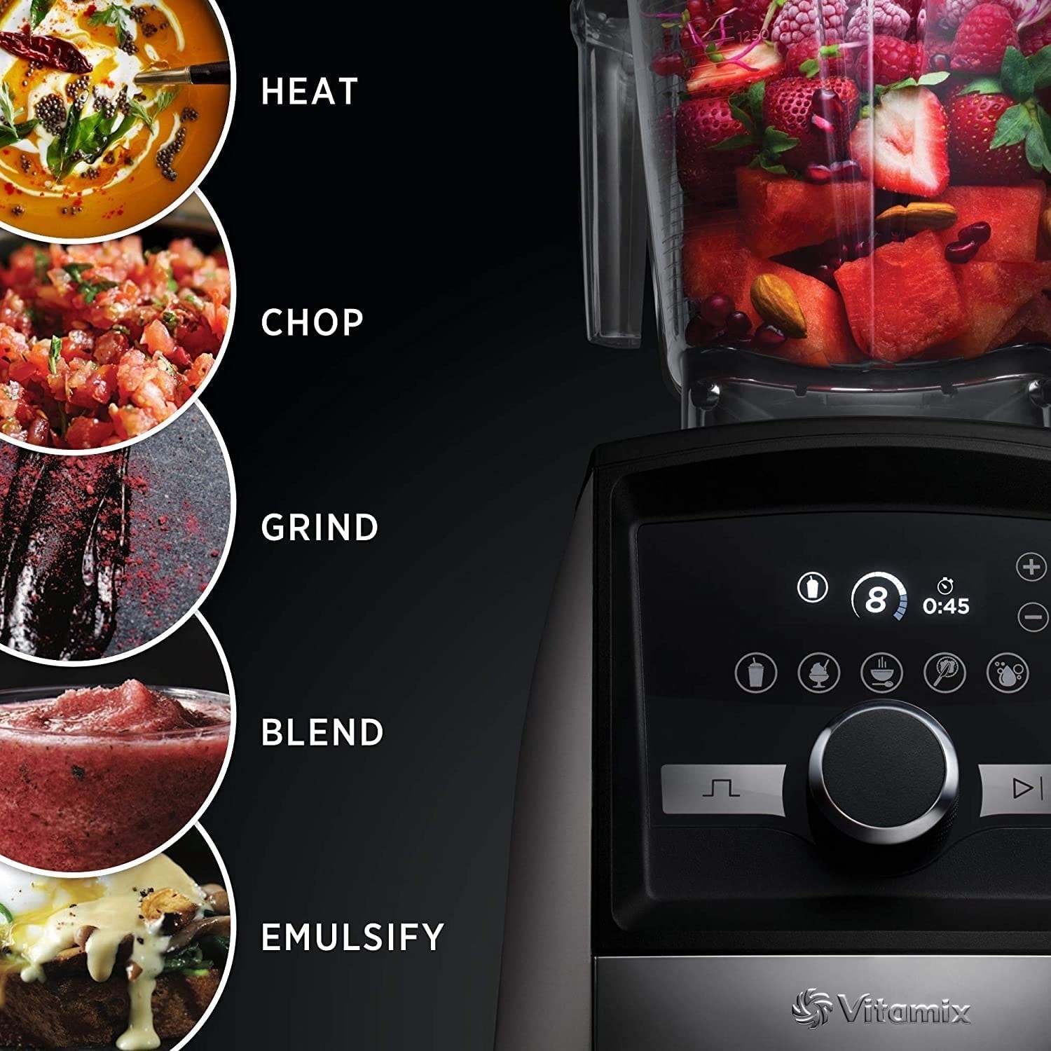 Vitamix - A3500 Gourmet SmartPrep Kitchen System - White
