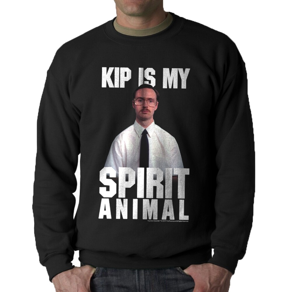Shop Napoleon Dynamite Kip Spirit Men S Black Funny T Shirt Free