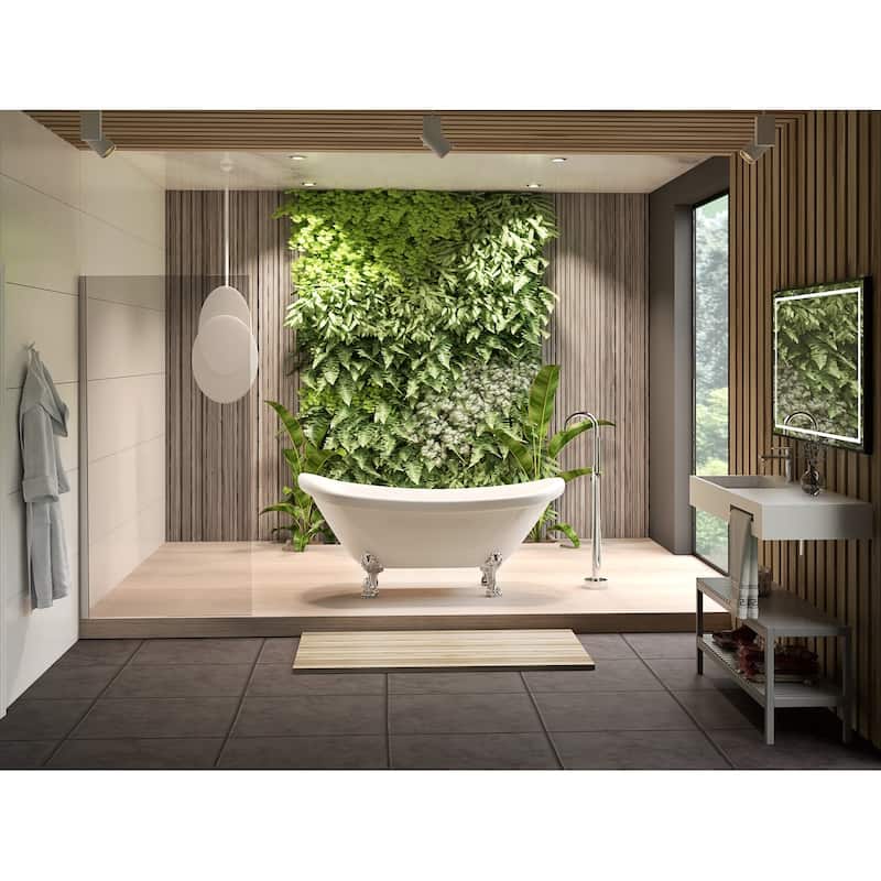 Neptune Single Handle Floor Mounted Gooseneck Freestanding Tub Filler