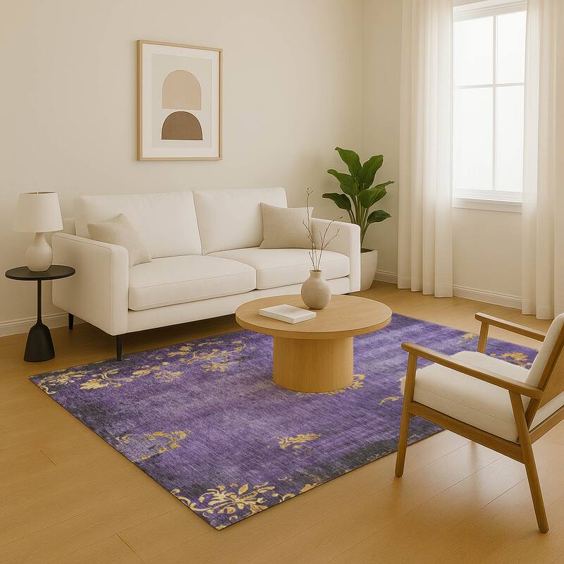 Premium Washable Super Soft Modern Glam Mayfield Rug