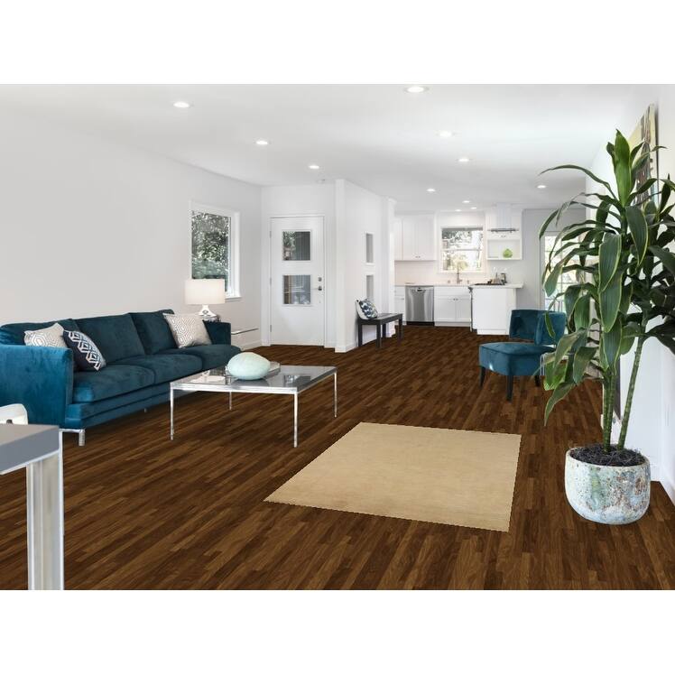 Contemporary Gabbeh Oriental Foyer Rug Handmade Wool Carpet - 3'3"x 4'9"