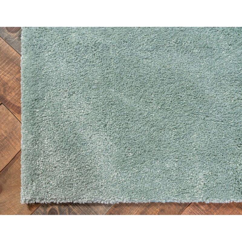Solid/Striped Zoit Collection Area Rug