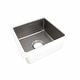 preview thumbnail 7 of 17, Reveler Fireclay Undermount Bar Sink - 15.75" x 15.75" x 7.5"