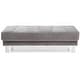 preview thumbnail 11 of 22, Derek Oversized Velvet Ottoman