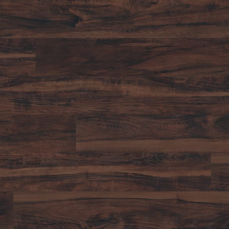 Ackland AKVGL7X48-2520-CA Brushwood 7" x 48" Smooth Vinyl Flooring - Midnight Walnut