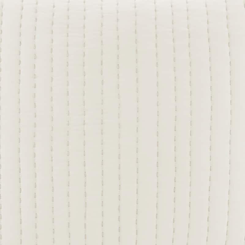 INK+IVY Camila Cotton Quilted Euro Sham