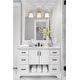 preview thumbnail 5 of 3, Fulton 3 Light Antique Gold Bathroom Vanity - 23.25'' W x 9.25'' H x 7.5'' D