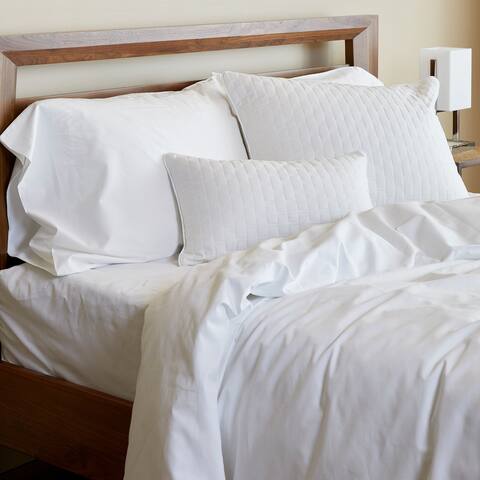 BedVoyage Melange viscose from Bamboo Cotton Quilted Decorative Pillow
