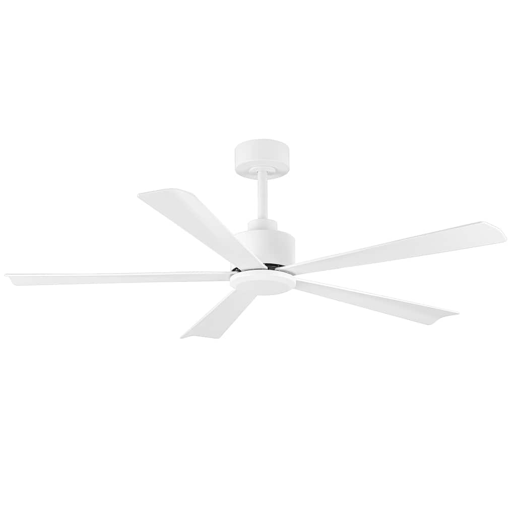 52-in Black/White Indoor Ceiling Fan and Remote (5-Blade)