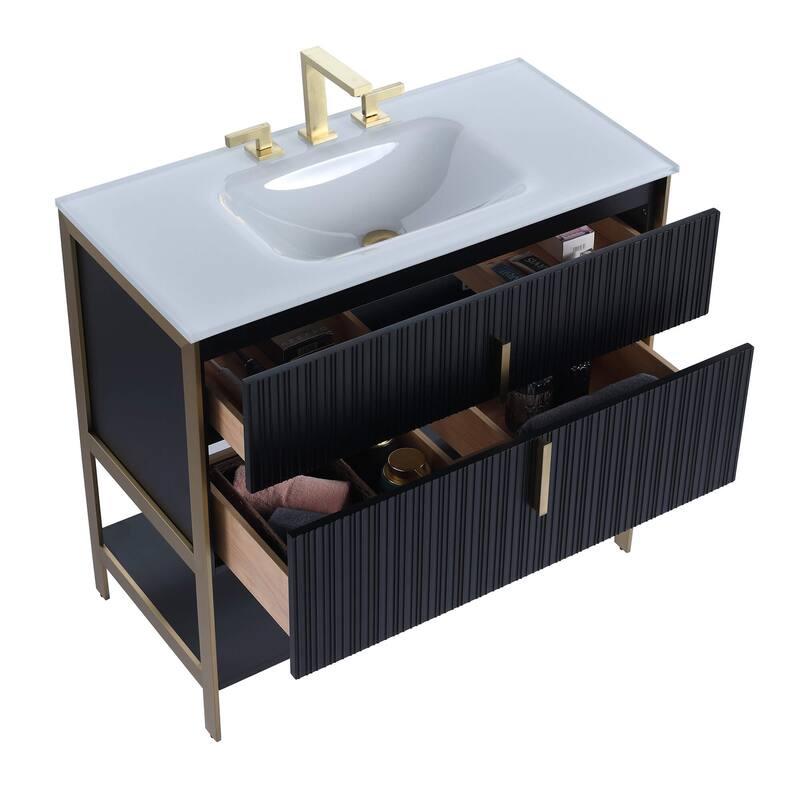 Fine Fixtures Serenity Modern bathroom vanity