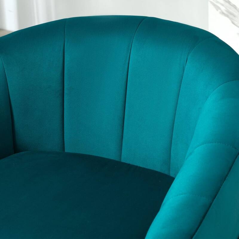 US Pride Furniture Modern Accent Armchair Luxury Gold Frame and Multi-colored Velvet Material Infuse Elegant Flair