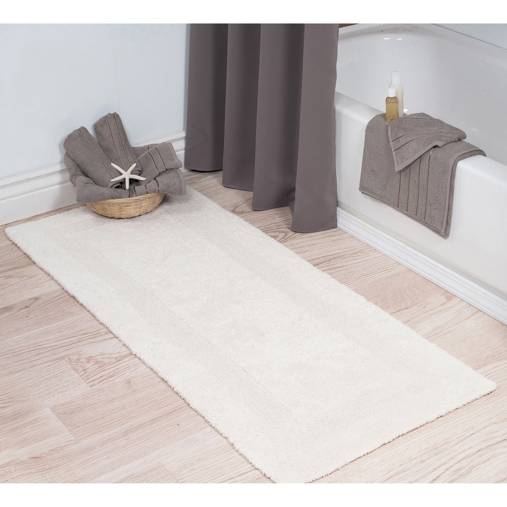 Off-White 24 x 60 Cotton Bathroom Rugs and Bath Mats - Bed Bath & Beyond
