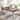 62 Inch Farmhouse Dining Table for 4-6 People, Rectangle Kitchen Dinner Table