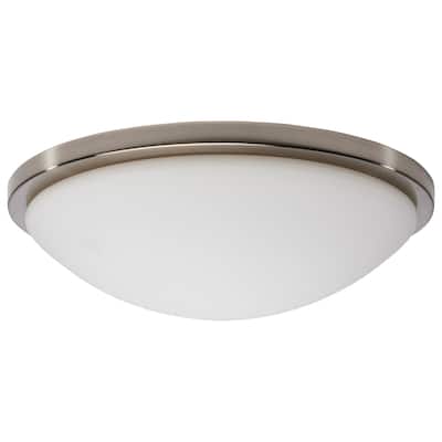 Nuvo Lighting 62/1844 Button 17" Wide 1 Light LED Flush Mount Bowl