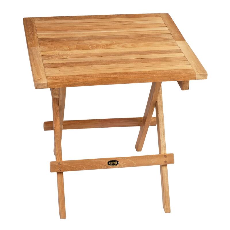 Teak Folding Side Table - Square 20" (50 cm)