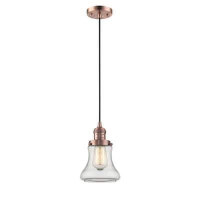 Innovations Lighting Bellmont 6" Wide Mini Pendant - Cord Suspension
