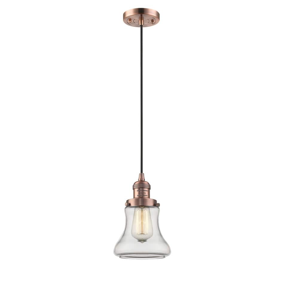 Innovations Lighting Bellmont 6" Wide Mini Pendant - Cord Suspension