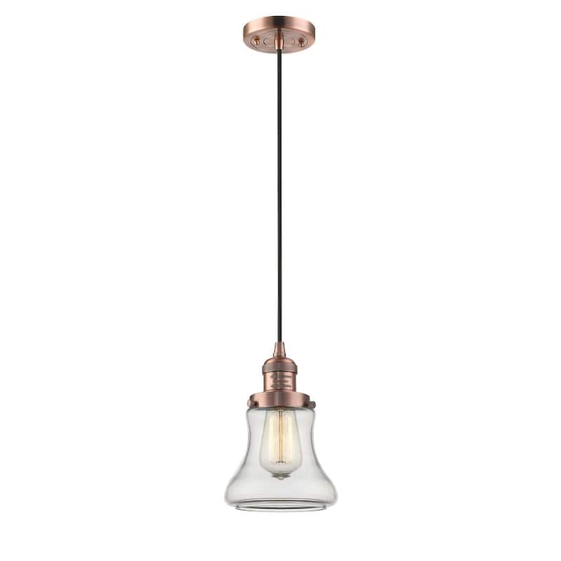 Innovations Lighting Bellmont 6" Wide Mini Pendant - Cord Suspension